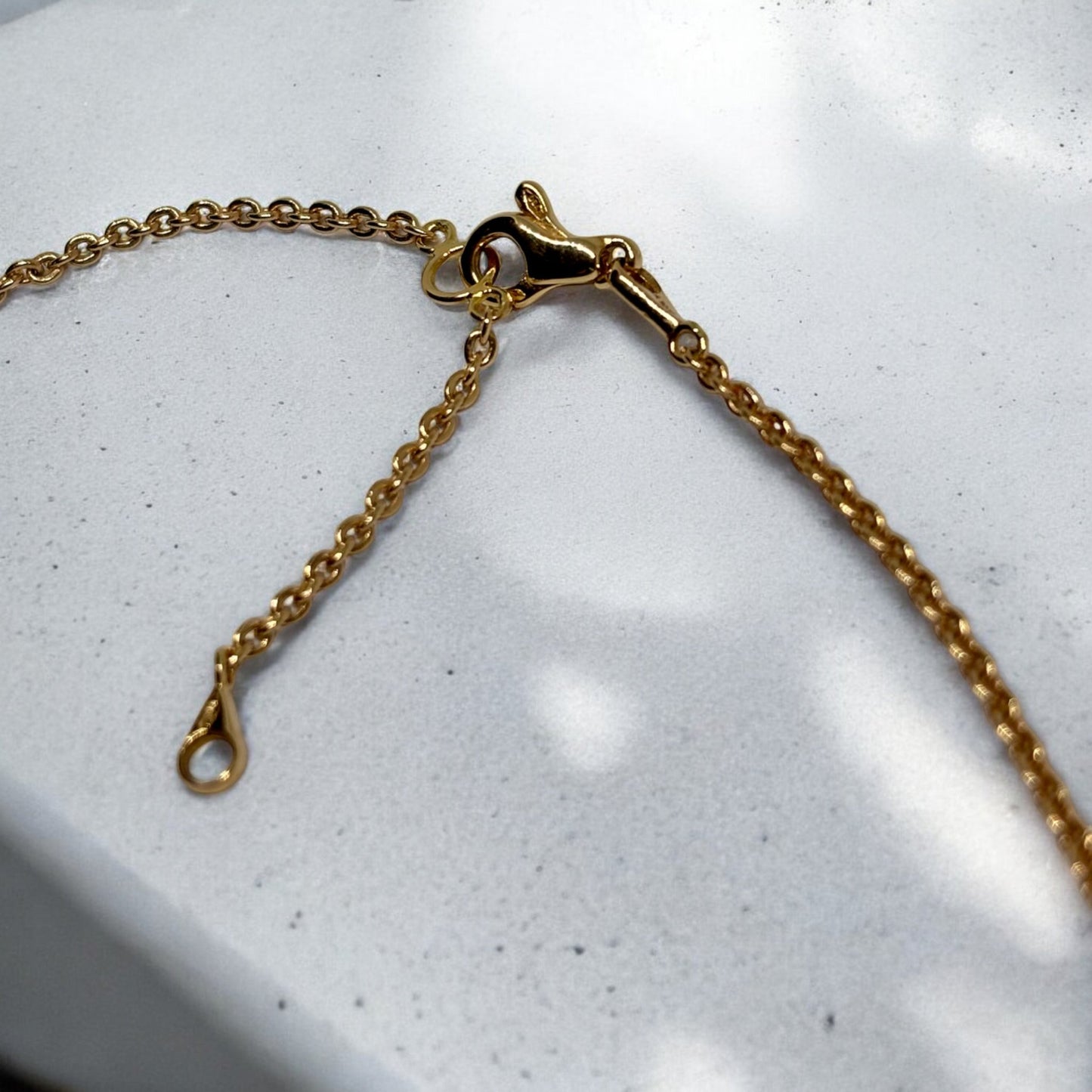 Rose Gold Hearts Necklace amethyst 18k - R. Mouzannar