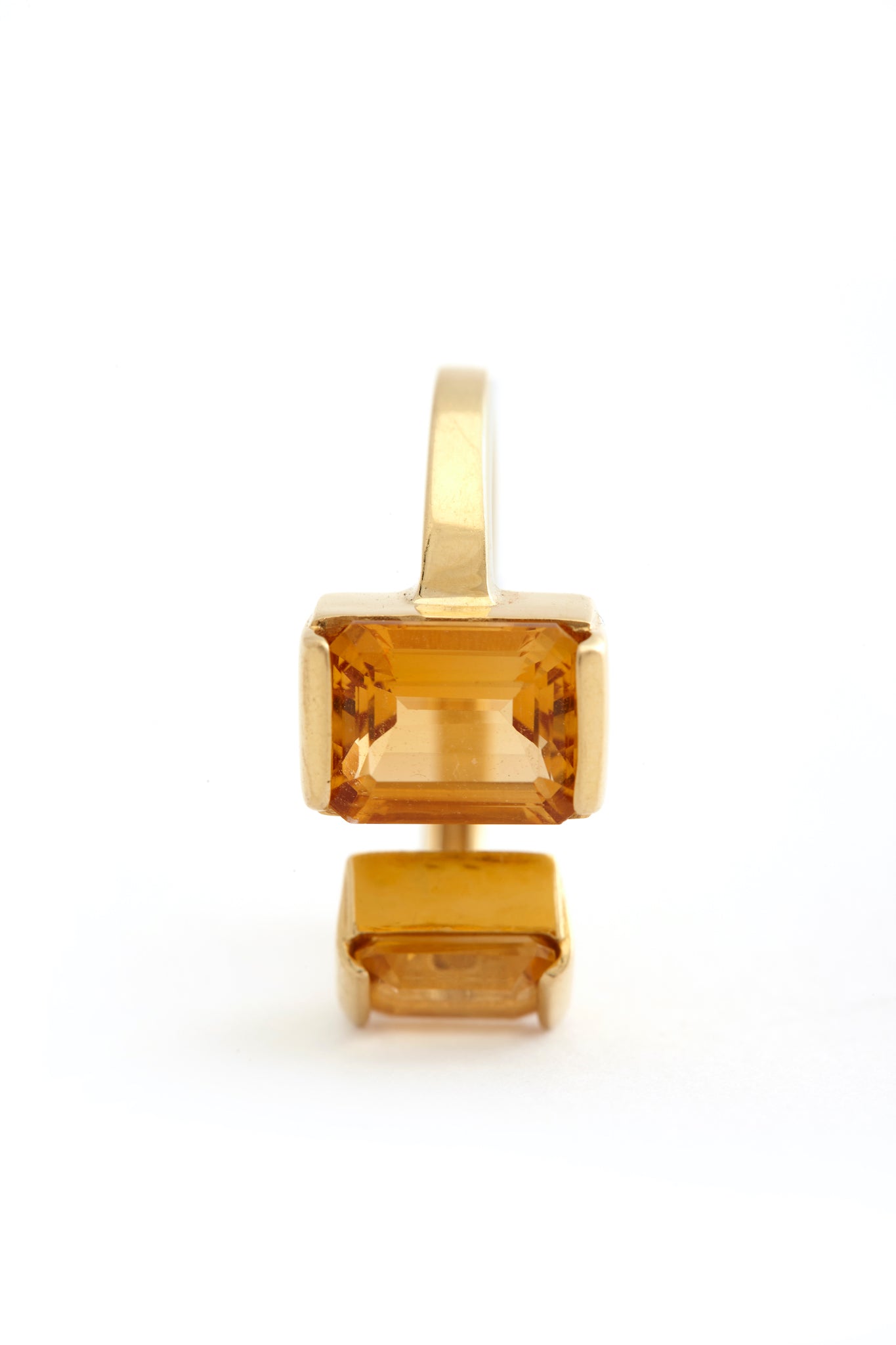 Ring 18k Gold With Topaz