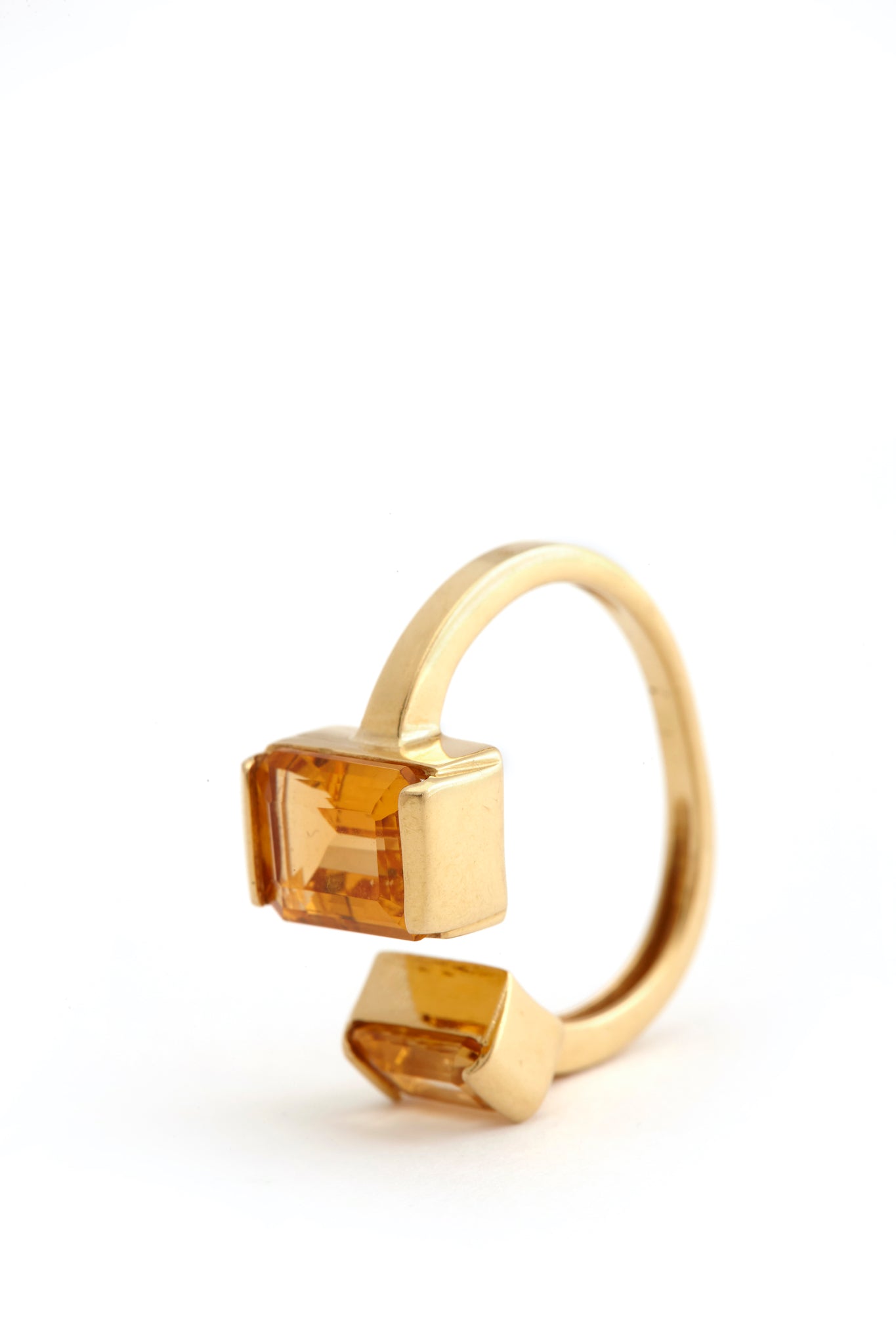 Ring 18k Gold With Topaz