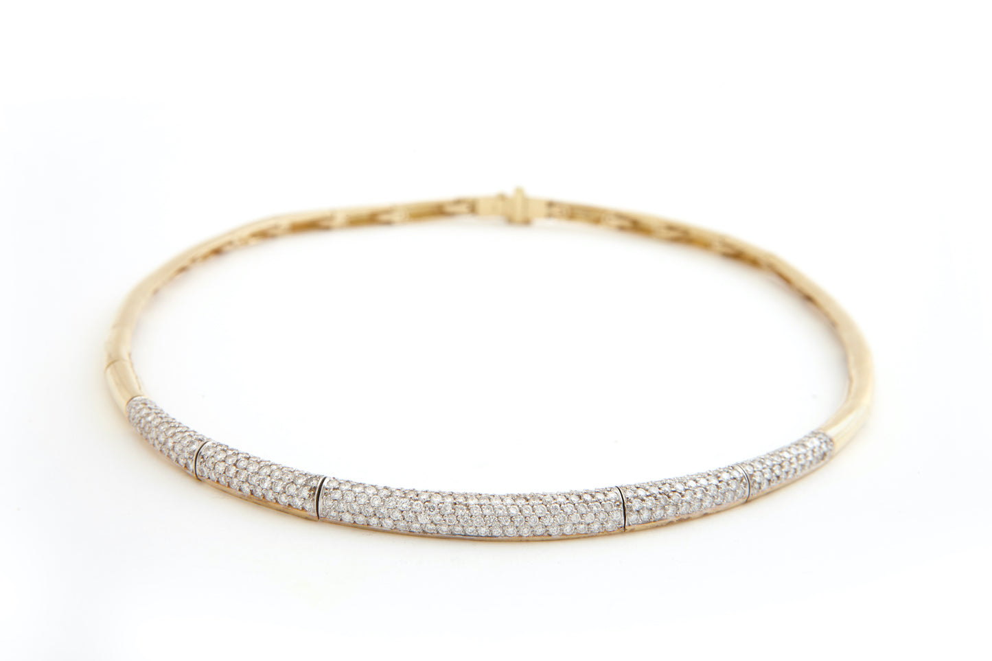 Necklace 18k Gold With Diamonds