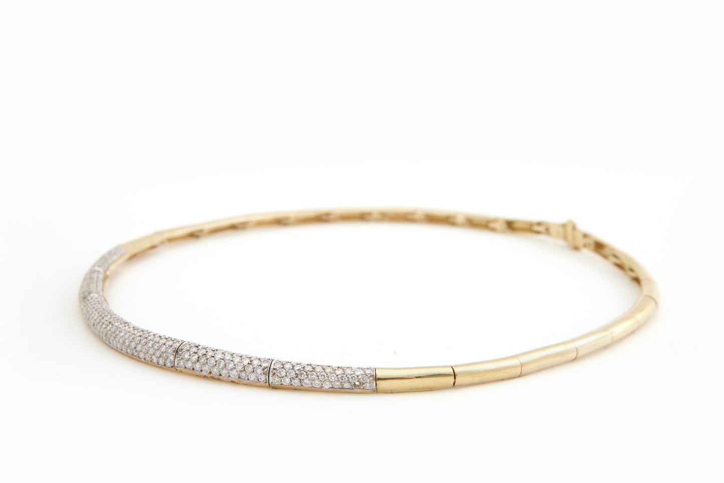 Necklace 18k Gold With Diamonds