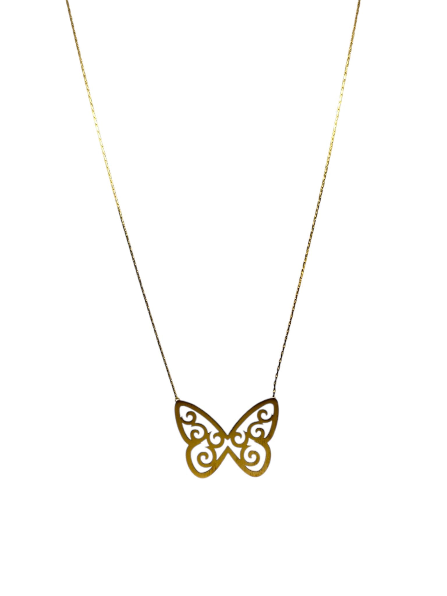 Butterfly Necklace in 18k Gold - R. Mouzannar