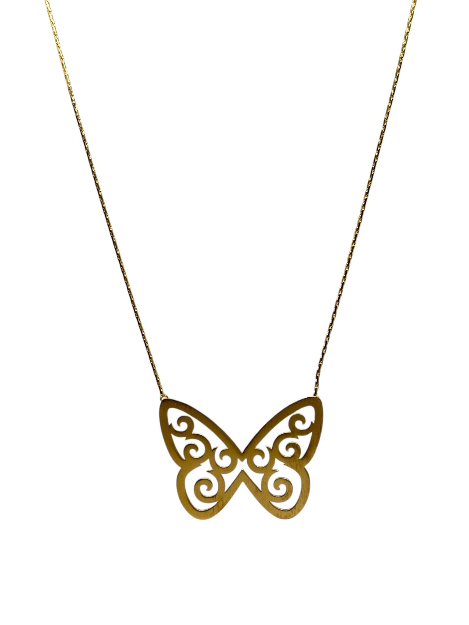 Butterfly Necklace in 18k Gold - R. Mouzannar